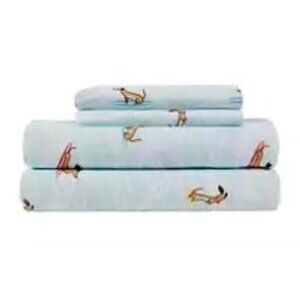 Modern Southern Home Surfing Dachshund Sheets